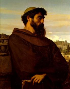 Alexandre Cabanel : The Roman Monk